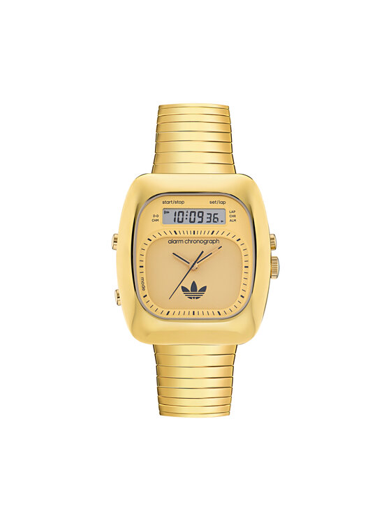 Часы Retro Wave Three Chronograph AOSY25014 Adidas, золотой
Часы Retro Wave Three Chronograph AOSY25014 Adidas, золотой