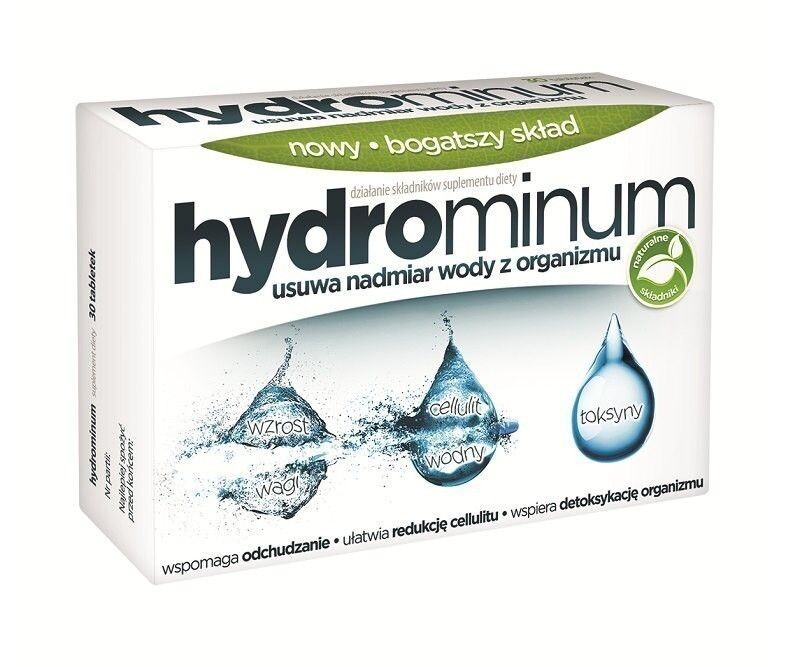 Hydrominum Tabletki помощь для похудения, 30 шт.
Hydrominum Tabletki помощь для похудения, 30 шт.
