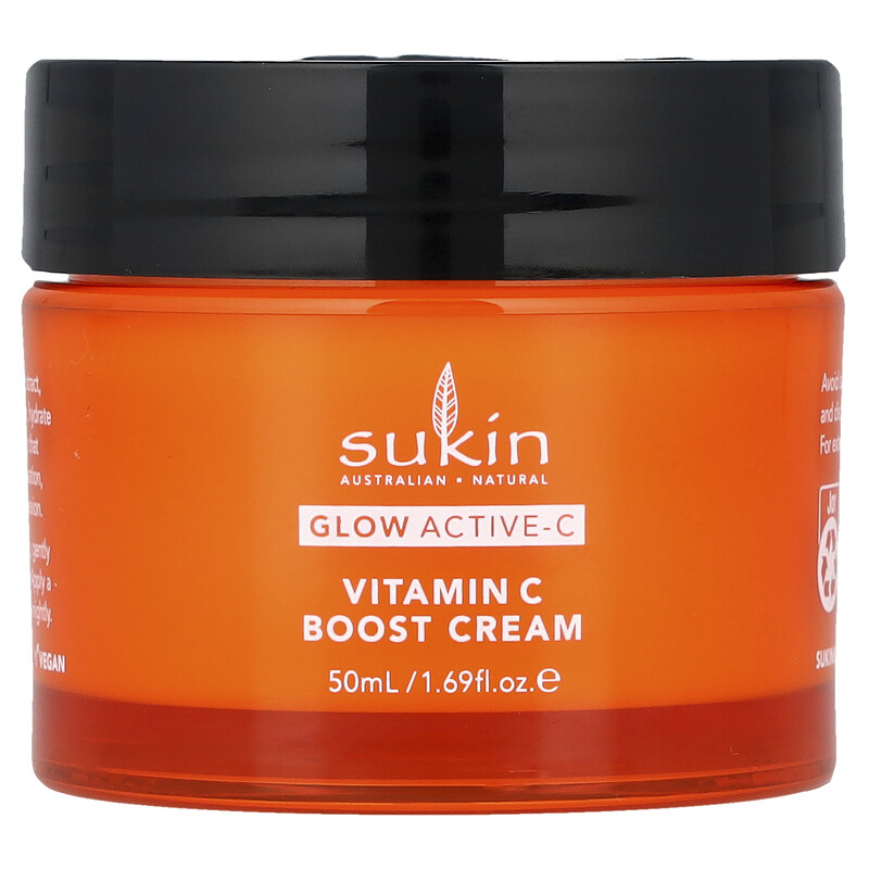 Sukin, Glow Active-C, крем с витамином C, 50 мл (1,69 жидк. Унции)
Sukin, Glow Active-C, крем с витамином C, 50 мл (1,69 жидк. Унции)