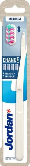 Зубная щетка Jordan Change Medium — ручка + 4 сменные насадки, 1 упаковка. - Микс цветов
Зубная щетка Jordan Change Medium — ручка + 4 сменные насадки, 1 упаковка. - Микс цветов