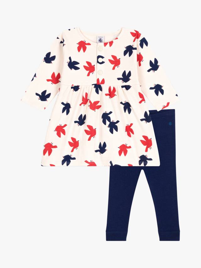 Детское хлопчатобумажное платье с принтом птицы и комплект леггинсов Petit Bateau, цвет Avalanche/Multi
Детское хлопчатобумажное платье с принтом птицы и комплект леггинсов Petit Bateau, цвет Avalanche/Multi