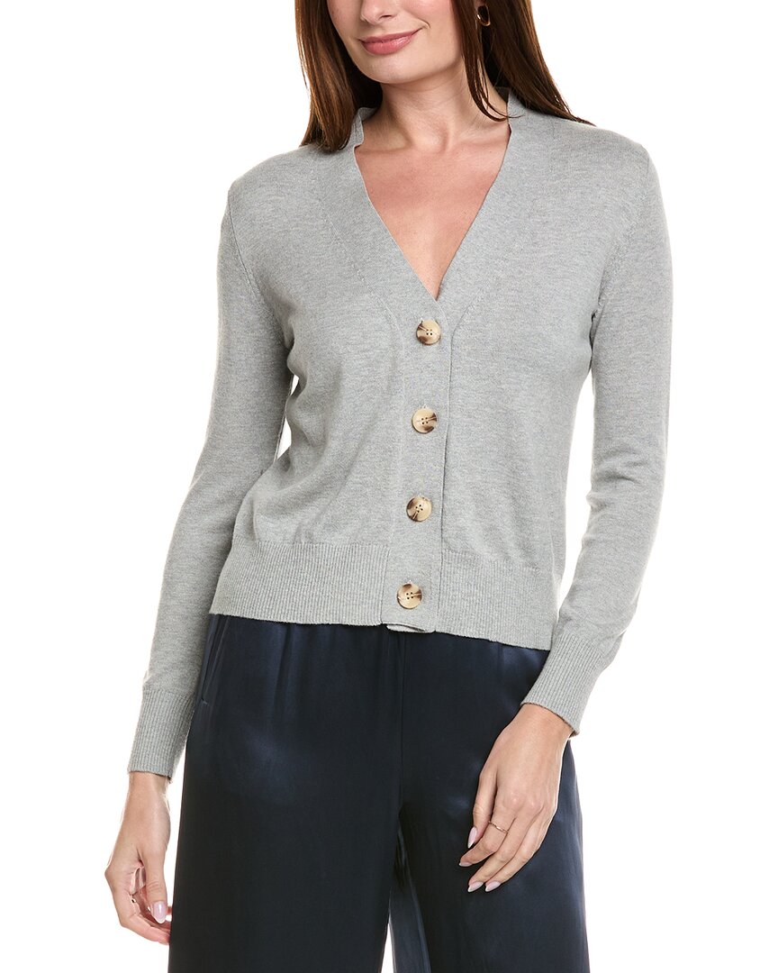Кардиган Ханна Роуз с четырьмя пуговицами из кашемира Hannah Rose, серый
Кардиган Ханна Роуз с четырьмя пуговицами из кашемира Hannah Rose, серый