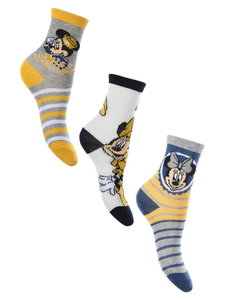 Носки Disney Minnie Mouse, разноцветный
Носки Disney Minnie Mouse, разноцветный