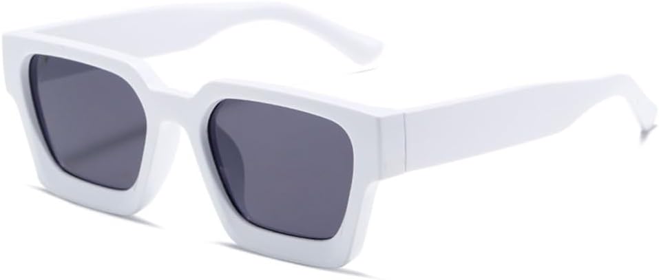 Солнцезащитные очки с защитой от УФ-излучения UV400 - Толстая оправа, металлические шарниры, градиентная расцветка, подходят для женщин и мужчин, для бега и занятий спортом на открытом воздухе UYPTK, White Grey
Солнцезащитные очки с защитой от УФ-излучения UV400 - Толстая оправа, металлические шарниры, градиентная расцветка, подходят для женщин и мужчин, для бега и занятий спортом на открытом воздухе UYPTK, White Grey