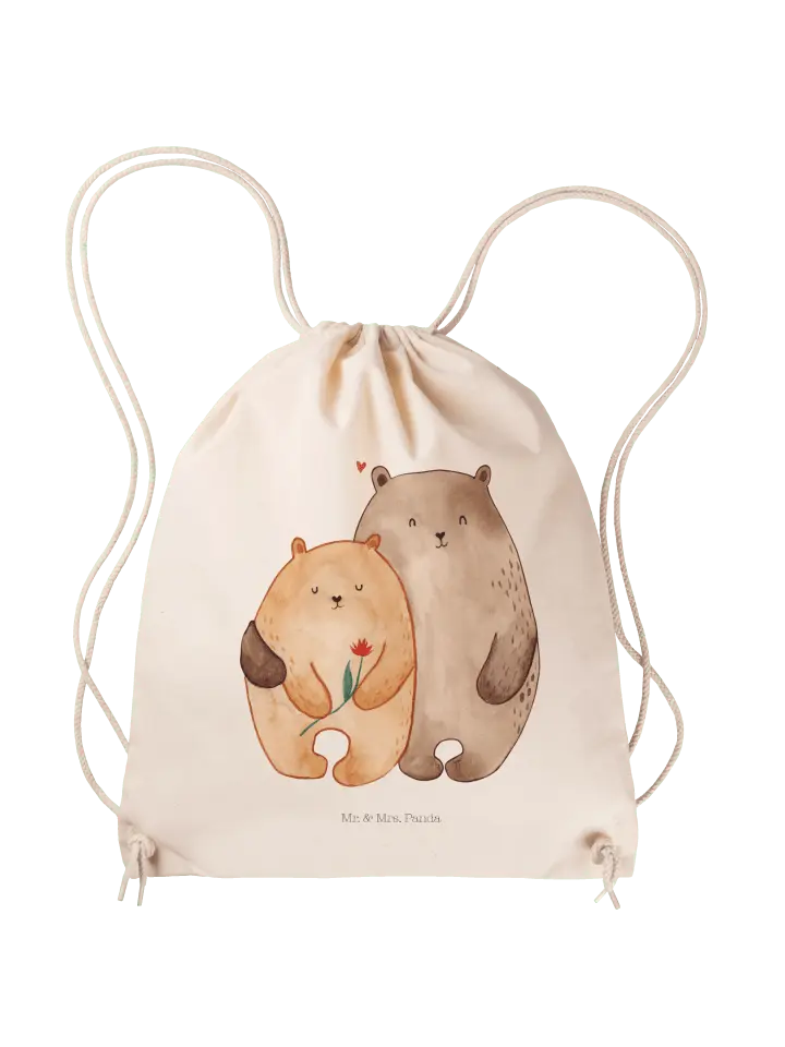 Спортивная сумка Mr. & Mrs. Panda, кремовый, Бежевый, Спортивная сумка Mr. & Mrs. Panda, кремовый 
Спортивная сумка Mr. & Mrs. Panda, кремовый, Бежевый, Спортивная сумка Mr. & Mrs. Panda, кремовый