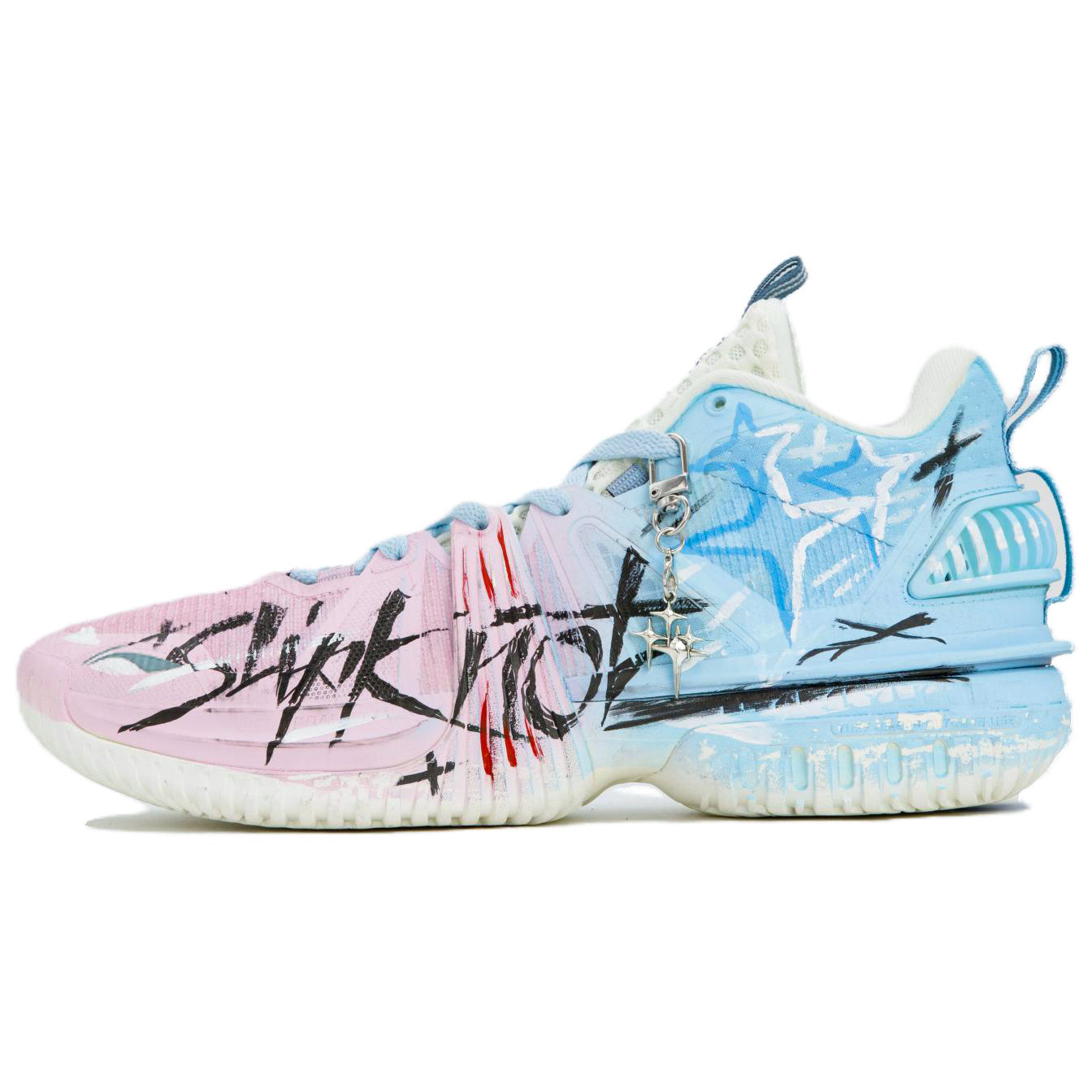 LINING Шторм 2024 баскетбольные кроссовки мужские низкие розово-голубые с граффити в стиле видеоигр, цвет Video Game Graffiti
LINING Шторм 2024 баскетбольные кроссовки мужские низкие розово-голубые с граффити в стиле видеоигр, цвет Video Game Graffiti