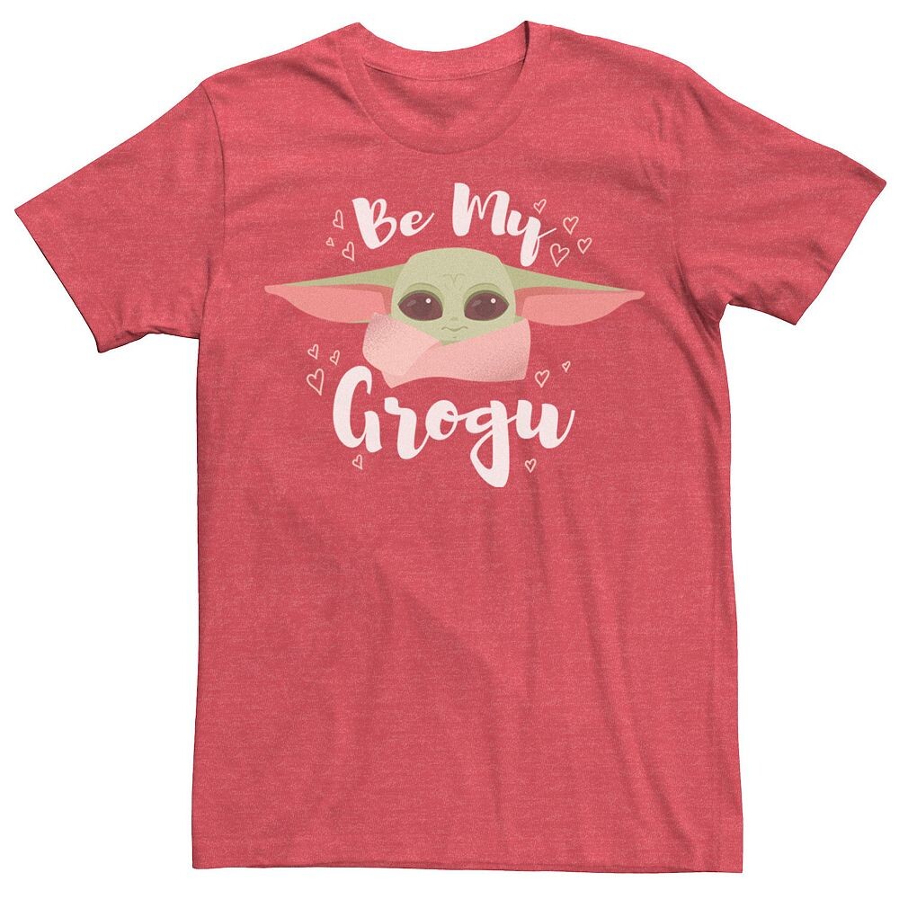 Мужская футболка Star Wars: The Mandalorian Grogu ко Дню святого Валентина Be My Grogu Tee Licensed Character, цвет Red Heather
Мужская футболка Star Wars: The Mandalorian Grogu ко Дню святого Валентина Be My Grogu Tee Licensed Character, цвет Red Heather