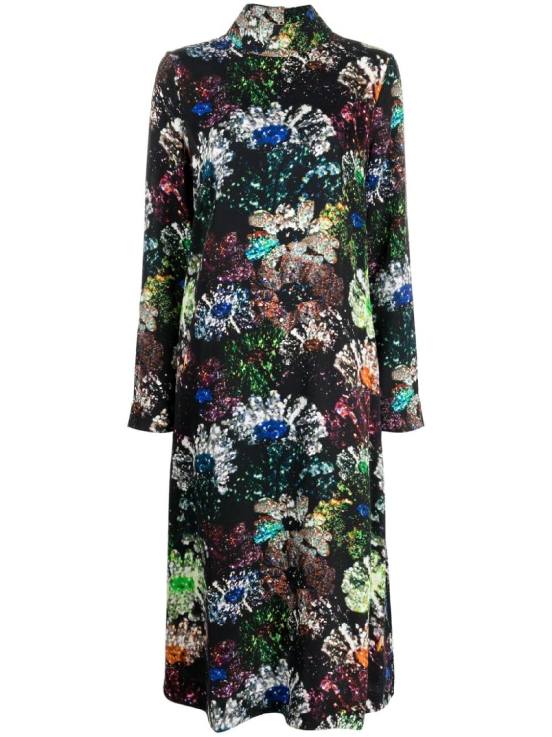 Stine Goya атласное платье миди Mille, черный
Stine Goya атласное платье миди Mille, черный