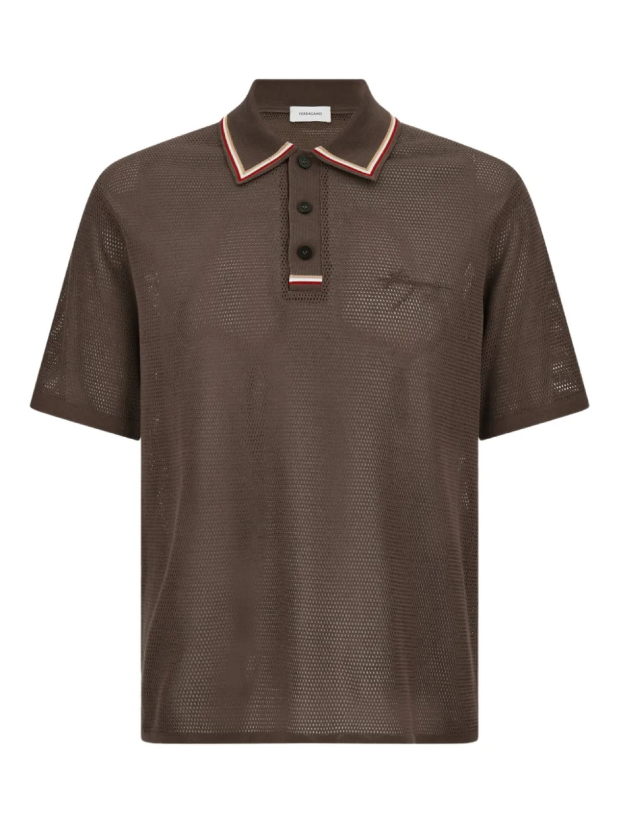 Ferragamo рубашка поло с вышитым логотипом, коричневый
Ferragamo рубашка поло с вышитым логотипом, коричневый