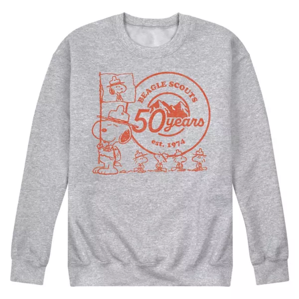 Мужская флисовая толстовка с логотипом Peanuts и флагом скаутов Snoopy Licensed Character, серый
Мужская флисовая толстовка с логотипом Peanuts и флагом скаутов Snoopy Licensed Character, серый