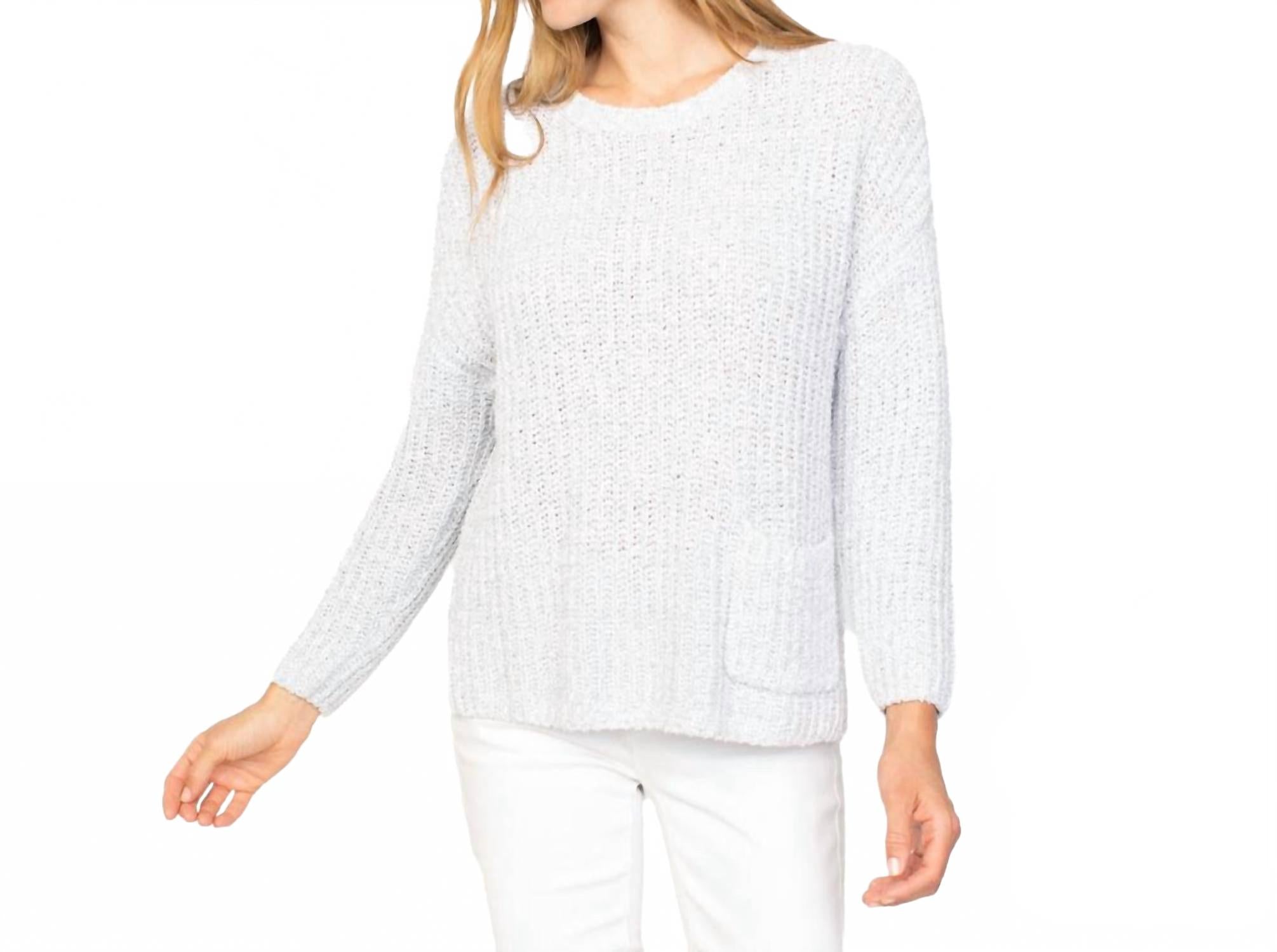 Белый пуловер с резинкой рыбака Habitat
Белый пуловер с резинкой рыбака Habitat