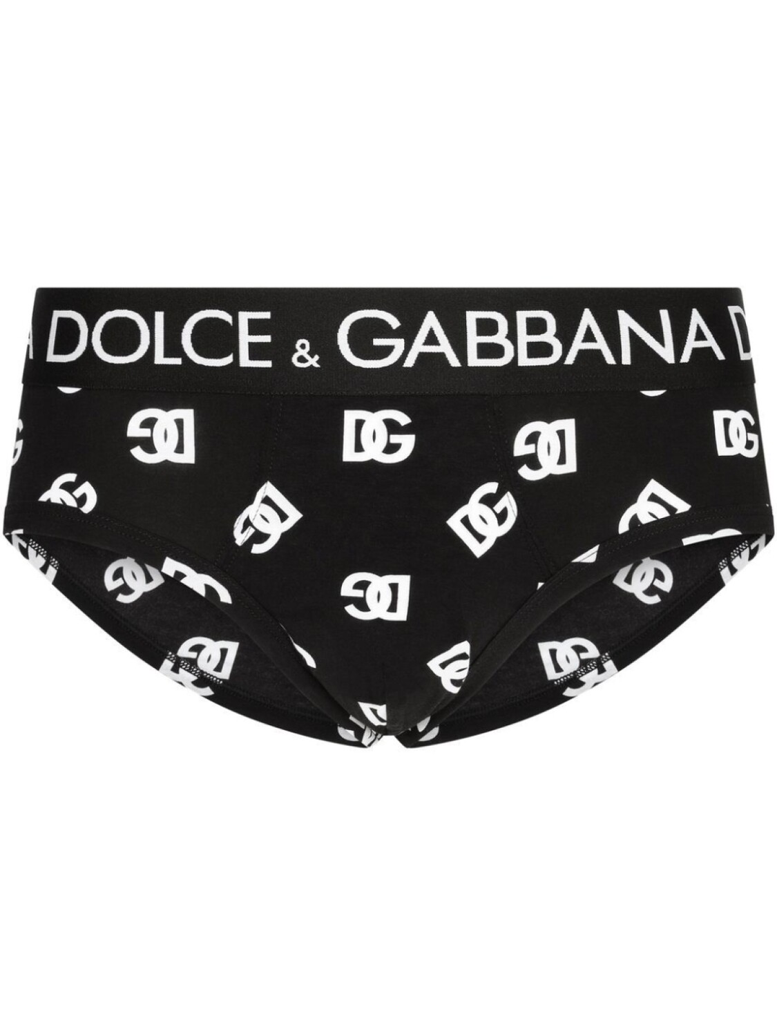 Dolce & Gabbana трусы-брифы Brando с логотипом, черный 
Dolce & Gabbana трусы-брифы Brando с логотипом, черный