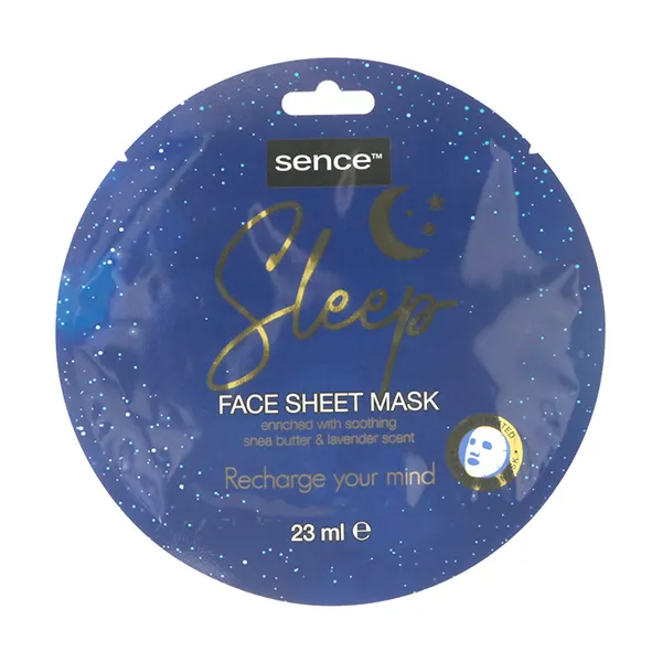 Маска для лица для сна Facial Sheet Mask Sleep Sence Beauty, 1 UD
Маска для лица для сна Facial Sheet Mask Sleep Sence Beauty, 1 UD