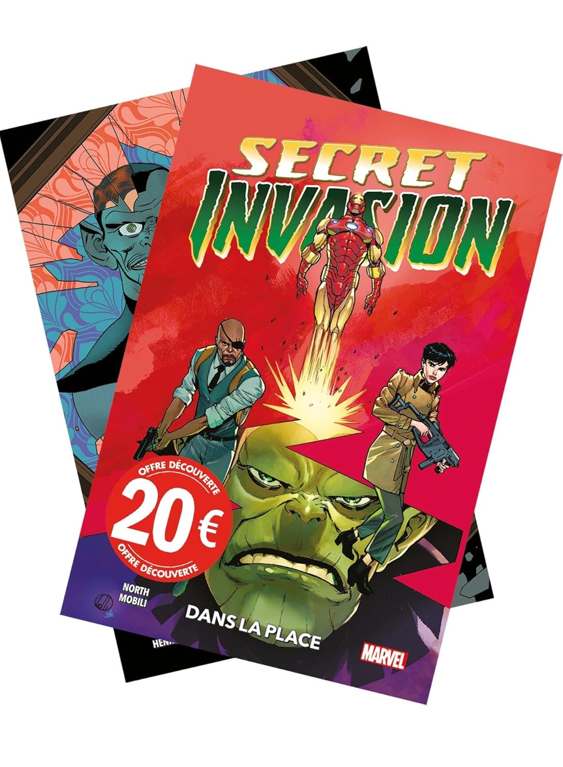 Pack découverte Secret Invasion : Dans la place & Bienvenue chez Skrulls (PANINI)
Pack découverte Secret Invasion : Dans la place & Bienvenue chez Skrulls (PANINI)