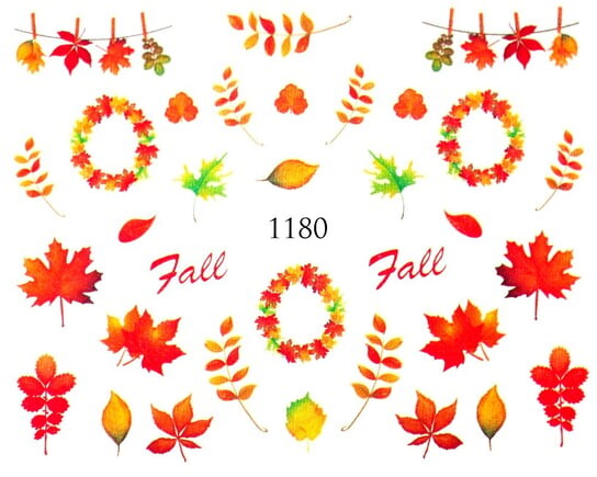 Водные наклейки для ногтей - №1180, Raisin
Водные наклейки для ногтей - №1180, Raisin