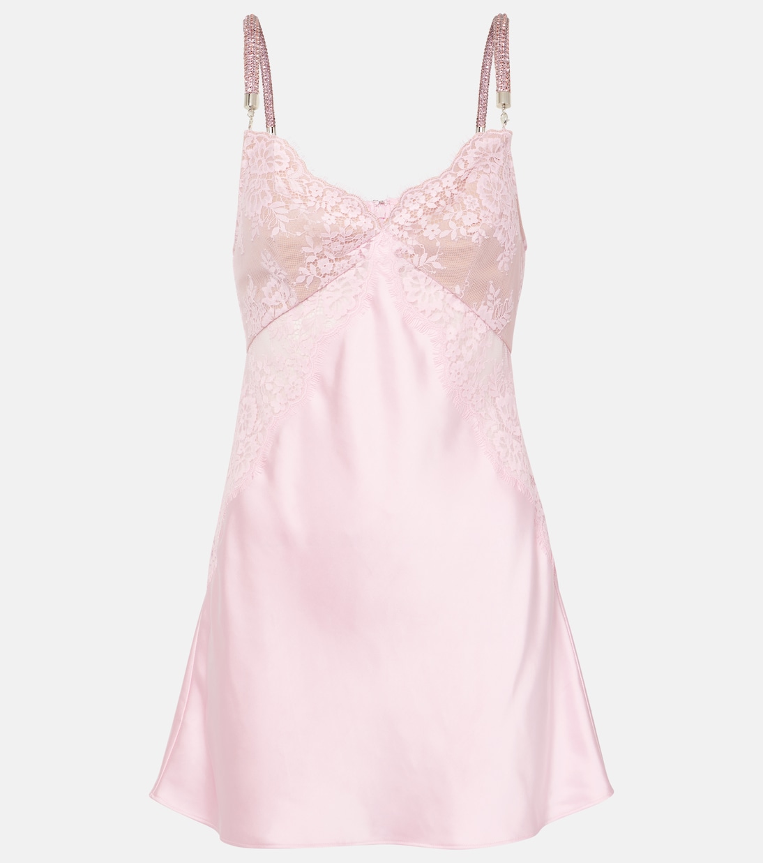 Атласное платье-комбинация x Christopher Kane Self-Portrait, розовый
Атласное платье-комбинация x Christopher Kane Self-Portrait, розовый