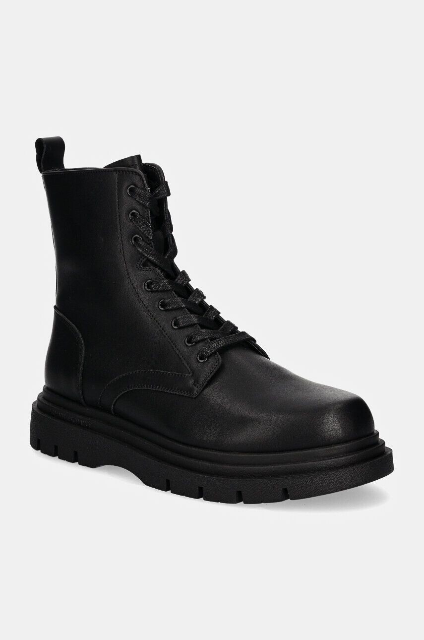 Кожаные ботинки Armani Exchange, черный
Кожаные ботинки Armani Exchange, черный