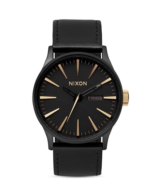 Кожаные часы Sentry, 42 мм Nixon, цвет Black
Кожаные часы Sentry, 42 мм Nixon, цвет Black