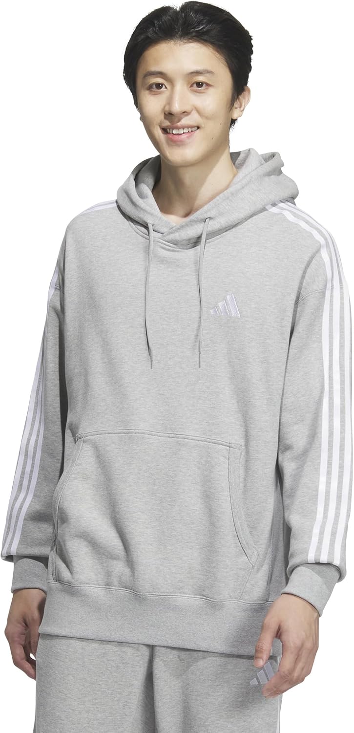 Толстовка с капюшоном ESS+ с тремя полосками, модель JUP96, мужская Adidas, серый
Толстовка с капюшоном ESS+ с тремя полосками, модель JUP96, мужская Adidas, серый