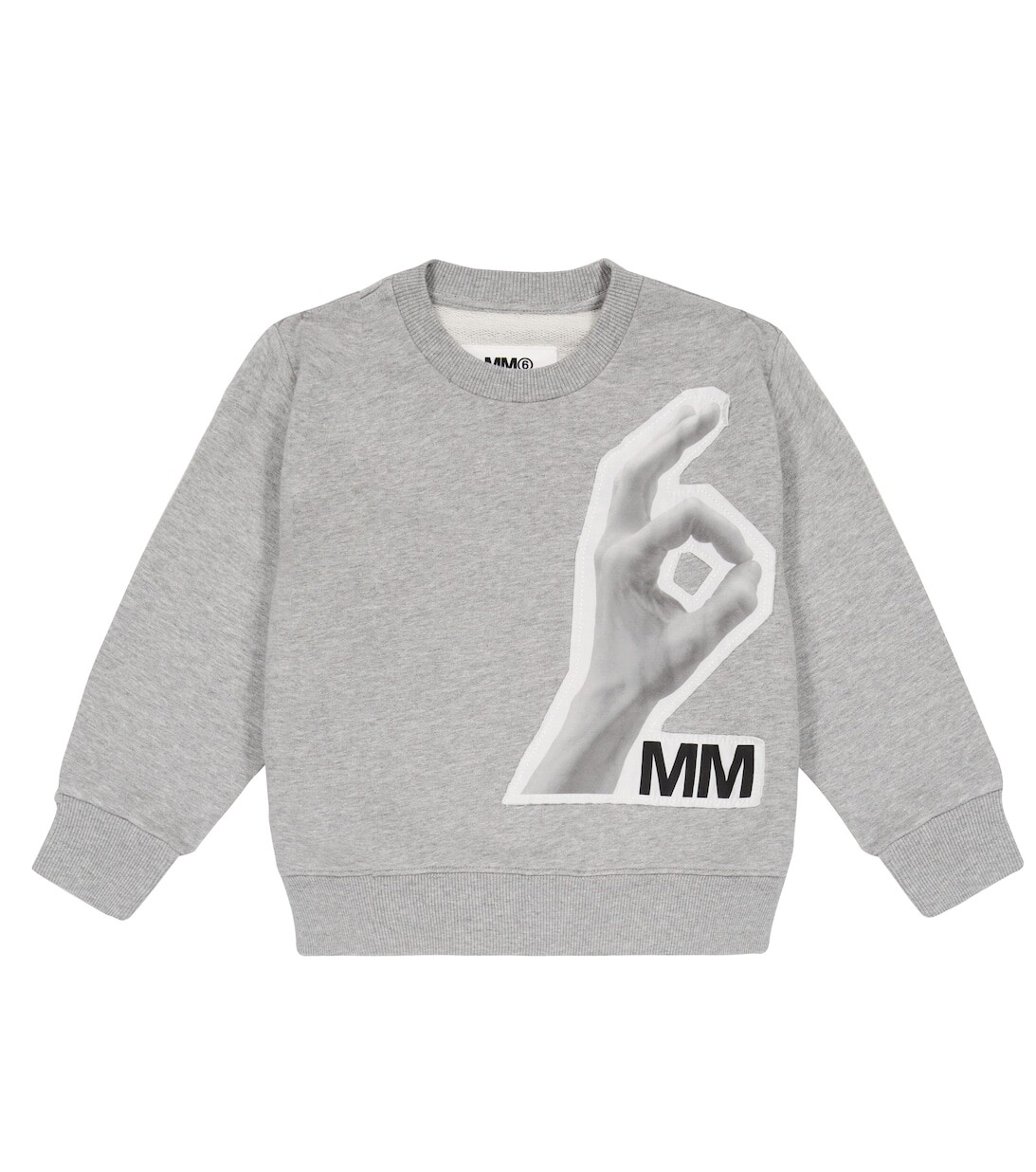 Толстовка из хлопка с принтом MM6 Maison Margiela, серый
Толстовка из хлопка с принтом MM6 Maison Margiela, серый