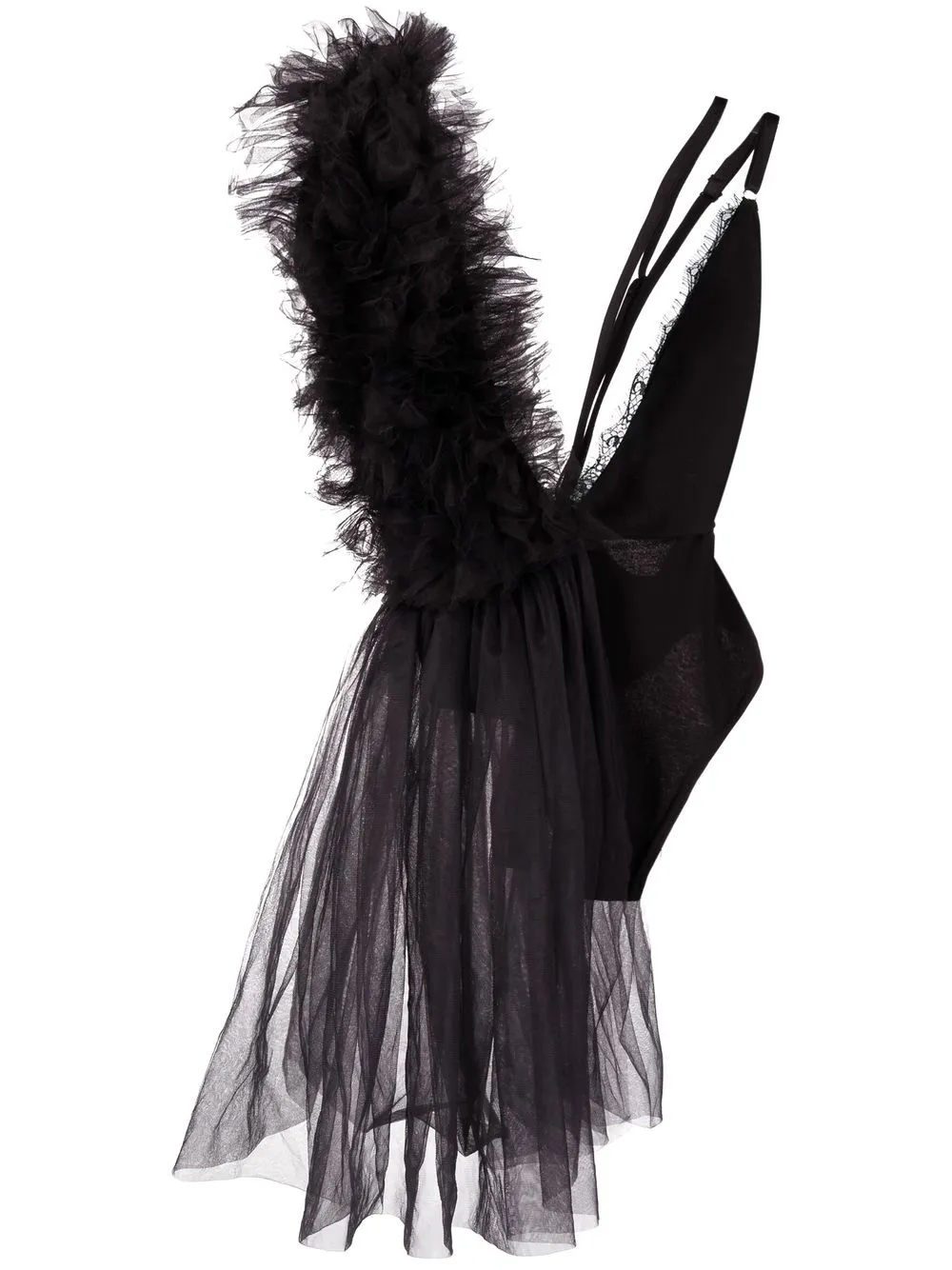 Боди асимметричного кроя из коллаборации с Lia Aram Alchemy, черный
Боди асимметричного кроя из коллаборации с Lia Aram Alchemy, черный