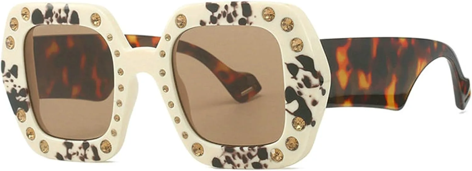 Солнцезащитные очки Willochra Polygon с блестящими кристаллами и стразами, модные квадратные солнцезащитные очки большого размера в стиле диско с бриллиантами, C8
Солнцезащитные очки Willochra Polygon с блестящими кристаллами и стразами, модные квадратные солнцезащитные очки большого размера в стиле диско с бриллиантами, C8