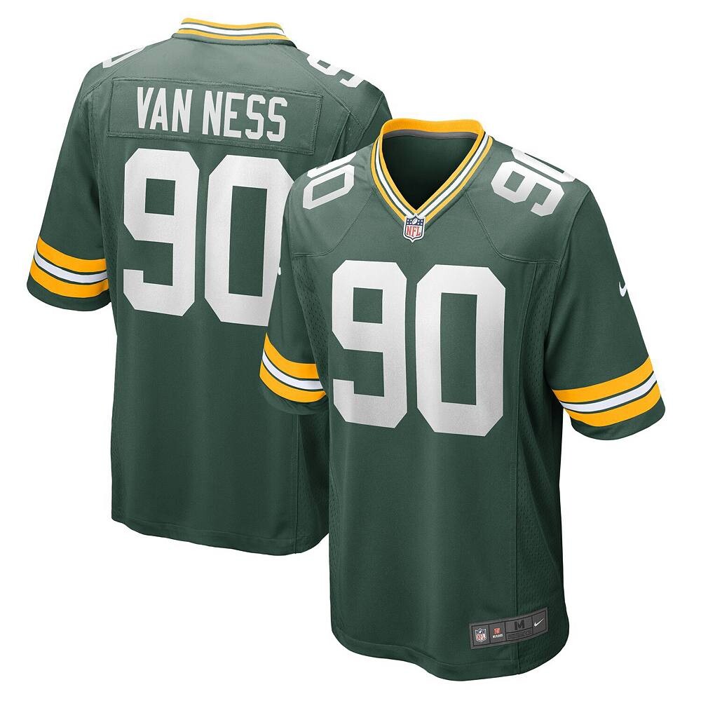 Мужское джерси Nike Lukas Van Ness Green Green Bay Packers драфта НФЛ 2023 в первом раунде выбора, цвет Pkr Green
Мужское джерси Nike Lukas Van Ness Green Green Bay Packers драфта НФЛ 2023 в первом раунде выбора, цвет Pkr Green