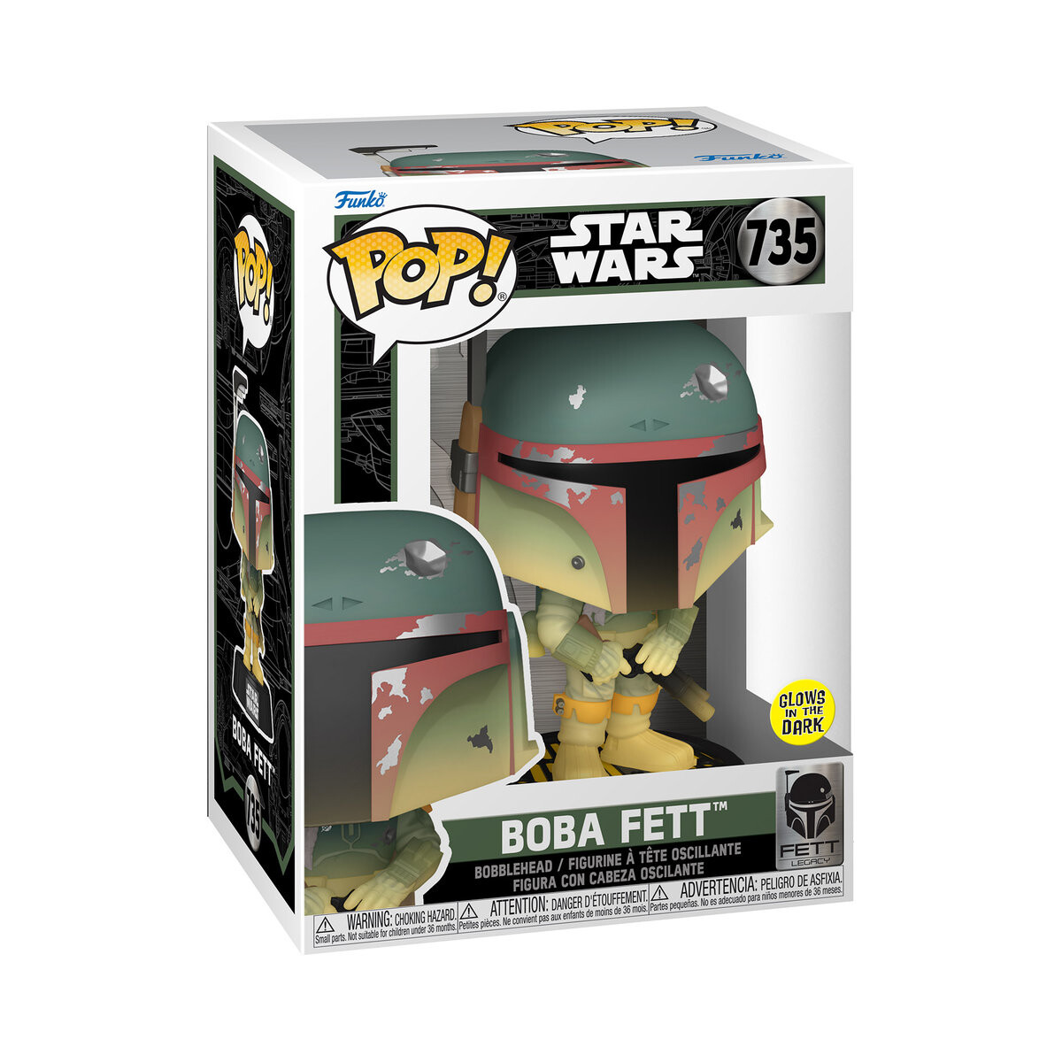 Funko POP! Marvel, коллекционная фигурка, POP Star Wars: FL - Боба Фетт (GW)
Funko POP! Marvel, коллекционная фигурка, POP Star Wars: FL - Боба Фетт (GW)