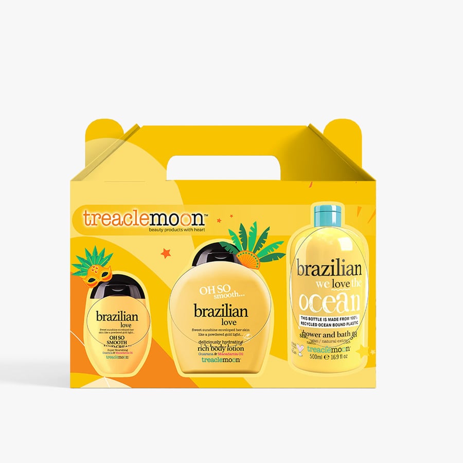 Treaclemoon, Brazilian Love, косметический набор, 3 шт.
Treaclemoon, Brazilian Love, косметический набор, 3 шт.