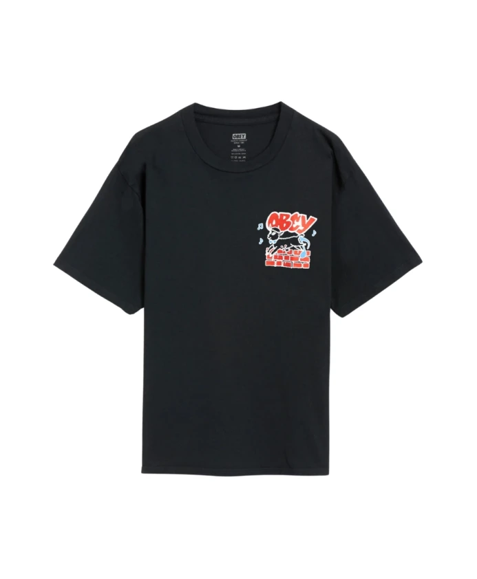 Футболка унисекс с принтом, черная Obey, черный
Футболка унисекс с принтом, черная Obey, черный