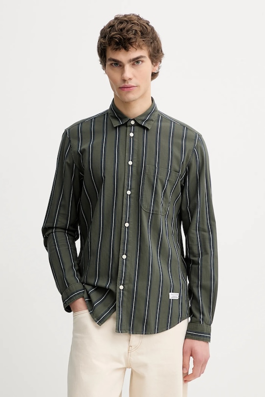 Хлопковая рубашка Marc O'Polo, зеленый
Хлопковая рубашка Marc O'Polo, зеленый