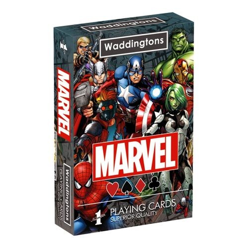 Настольная игра Marvel Universe – Waddingtons No1 Playing Cards
Настольная игра Marvel Universe – Waddingtons No1 Playing Cards