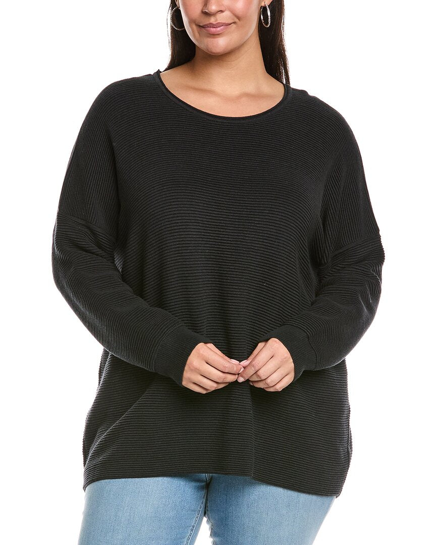 Туника с круглым вырезом от EILEEN FISHER Plus, черный
Туника с круглым вырезом от EILEEN FISHER Plus, черный