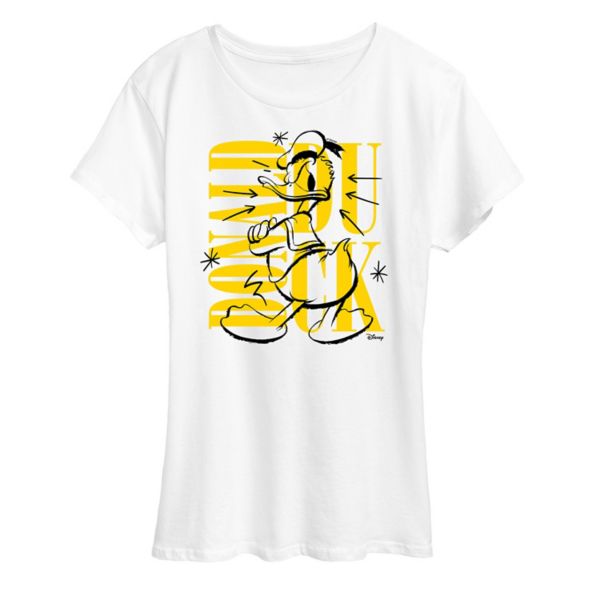 Женская футболка с принтом Дональда Дака в уличном стиле Disney, белый
Женская футболка с принтом Дональда Дака в уличном стиле Disney, белый