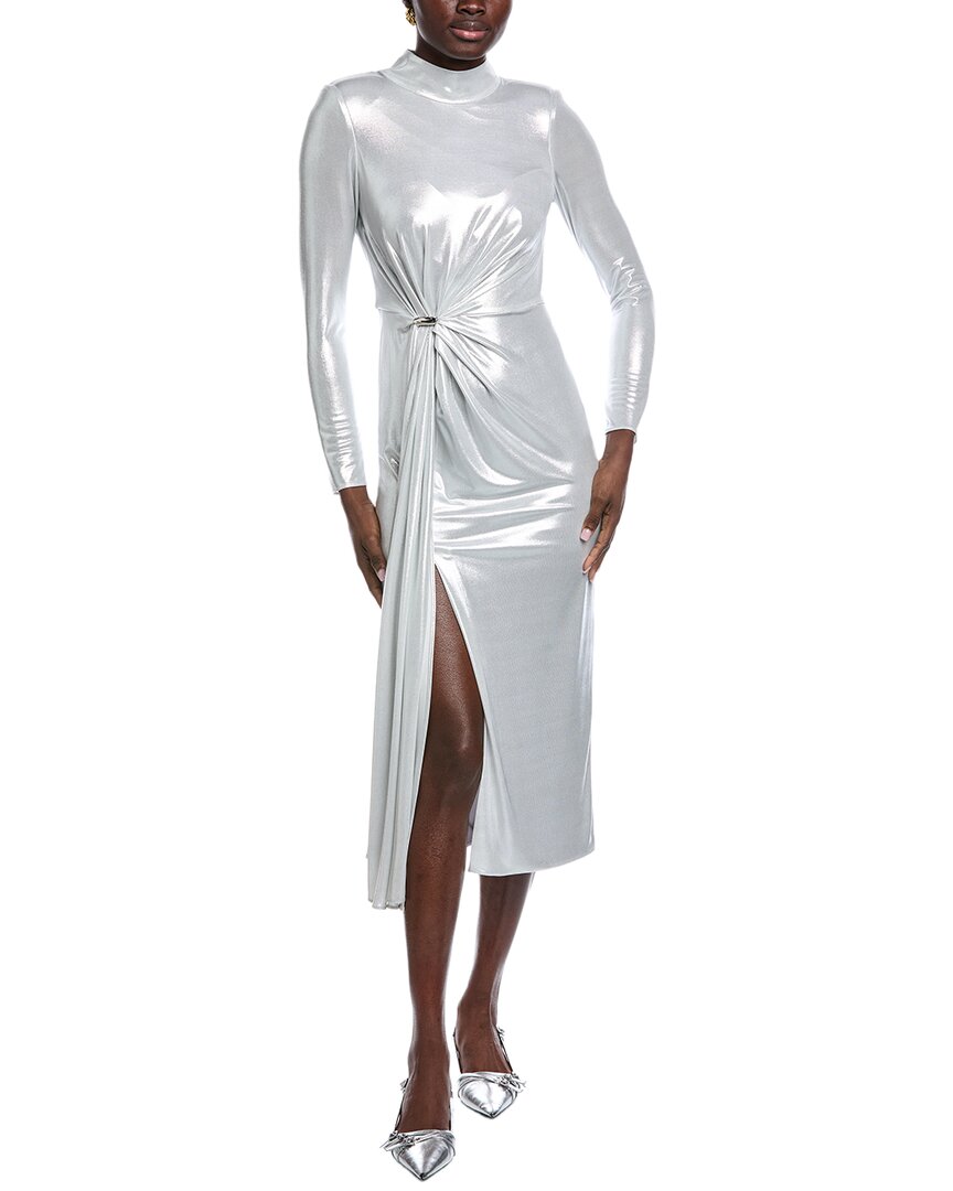 Платье миди Carla Ruiz со сборками спереди Carla Ruiz, металлик
Платье миди Carla Ruiz со сборками спереди Carla Ruiz, металлик