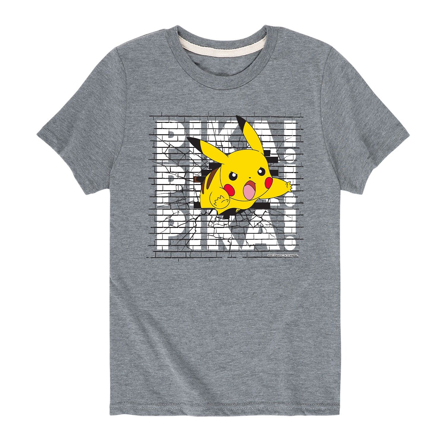 Мальчики 8-20 Покемон Пикачу Пика! Настенный тройник Licensed Character, серый
Мальчики 8-20 Покемон Пикачу Пика! Настенный тройник Licensed Character, серый