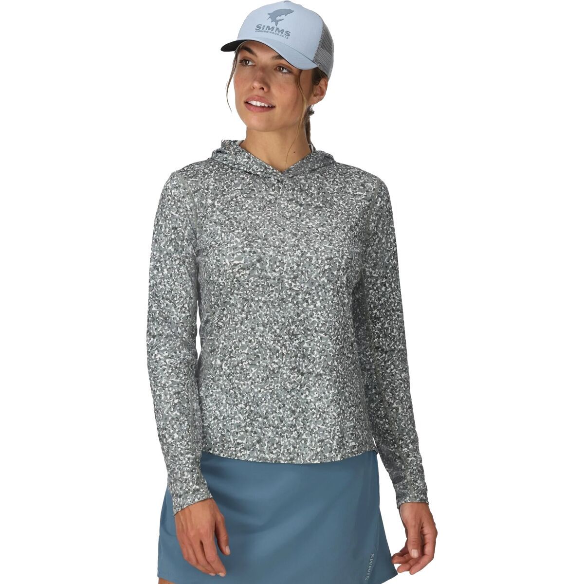 Чалленджер худи с солнечной защитой Simms, цвет pebble steel
Чалленджер худи с солнечной защитой Simms, цвет pebble steel