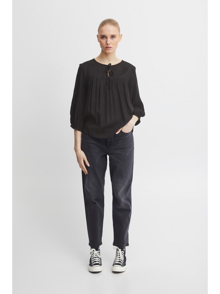 ICHI Блузка IHSelis loose fit in Black
ICHI Блузка IHSelis loose fit in Black