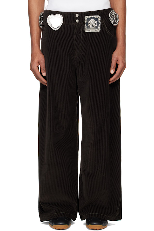 Брюки Beam Chopova Lowena, зеленый
Брюки Beam Chopova Lowena, зеленый