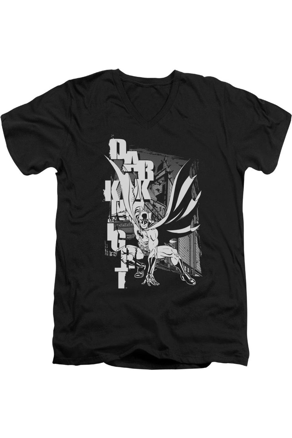 Футболка с коротким рукавом и V-образным вырезом для взрослых с вертикальными буквами Batman Gildan, черный
Футболка с коротким рукавом и V-образным вырезом для взрослых с вертикальными буквами Batman Gildan, черный