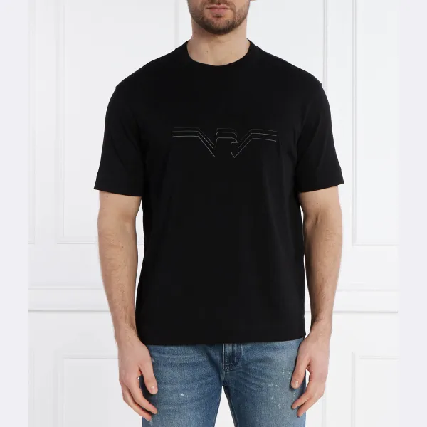 Футболка стандартного кроя Emporio Armani, черный
Футболка стандартного кроя Emporio Armani, черный