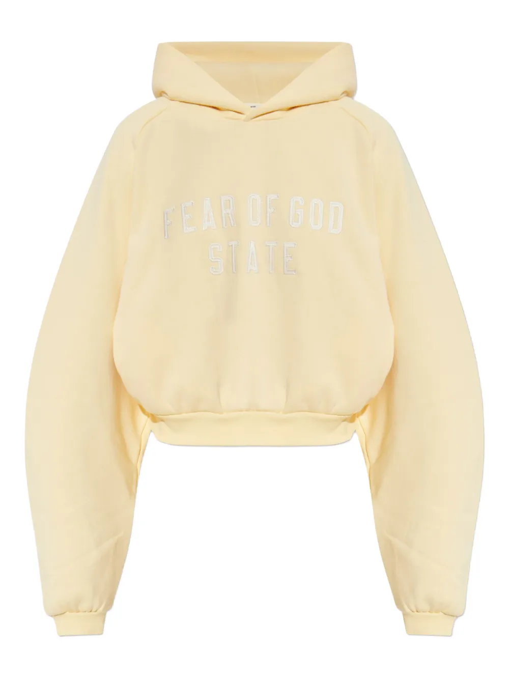 Худи с вышитым логотипом Fear Of God Essentials, желтый
Худи с вышитым логотипом Fear Of God Essentials, желтый