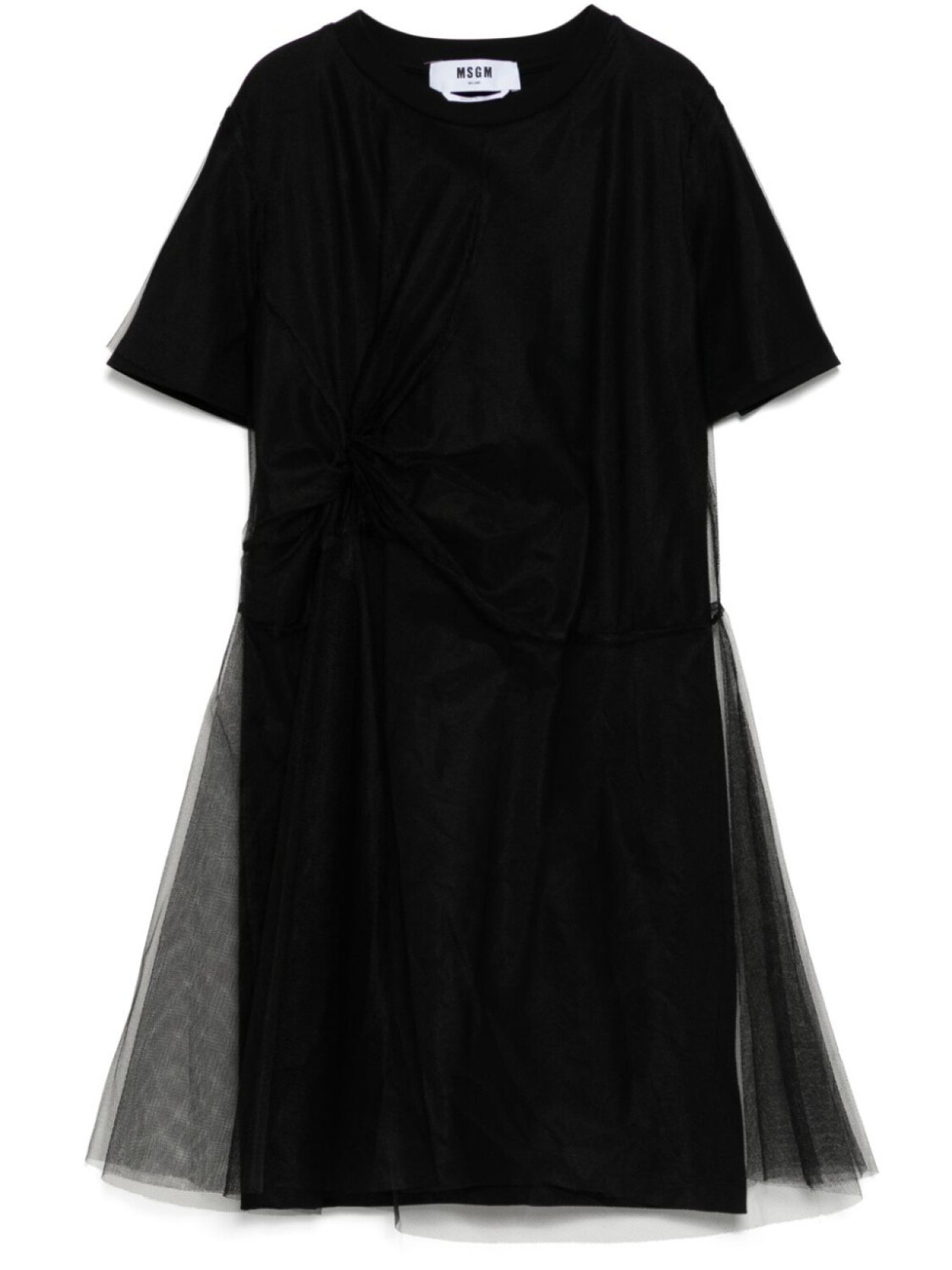 MSGM платье с сетчатыми вставками, черный
MSGM платье с сетчатыми вставками, черный