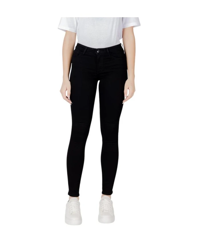 Черные хлопковые узкие джинсы Armani Exchange, черный
Черные хлопковые узкие джинсы Armani Exchange, черный