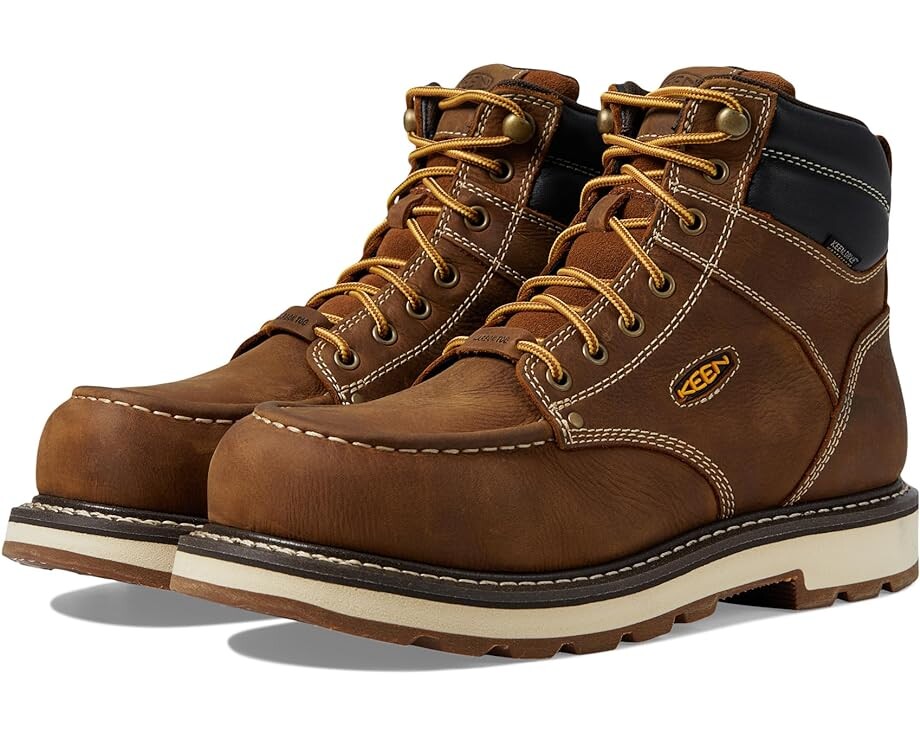 Ботинки KEEN Utility Cincinnati 90 Degree 6" Waterproof, цвет Belgian/Sandshell
Ботинки KEEN Utility Cincinnati 90 Degree 6" Waterproof, цвет Belgian/Sandshell