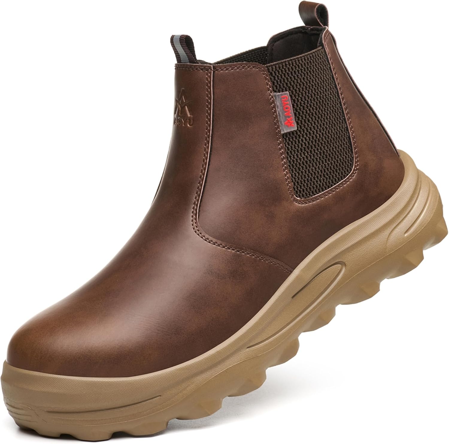 Мужские ботинки с стальным носком, водонепроницаемые, противоударные, с защитой от сдавливания, нескользящие Kaidisen, коричневый
Мужские ботинки с стальным носком, водонепроницаемые, противоударные, с защитой от сдавливания, нескользящие Kaidisen, коричневый