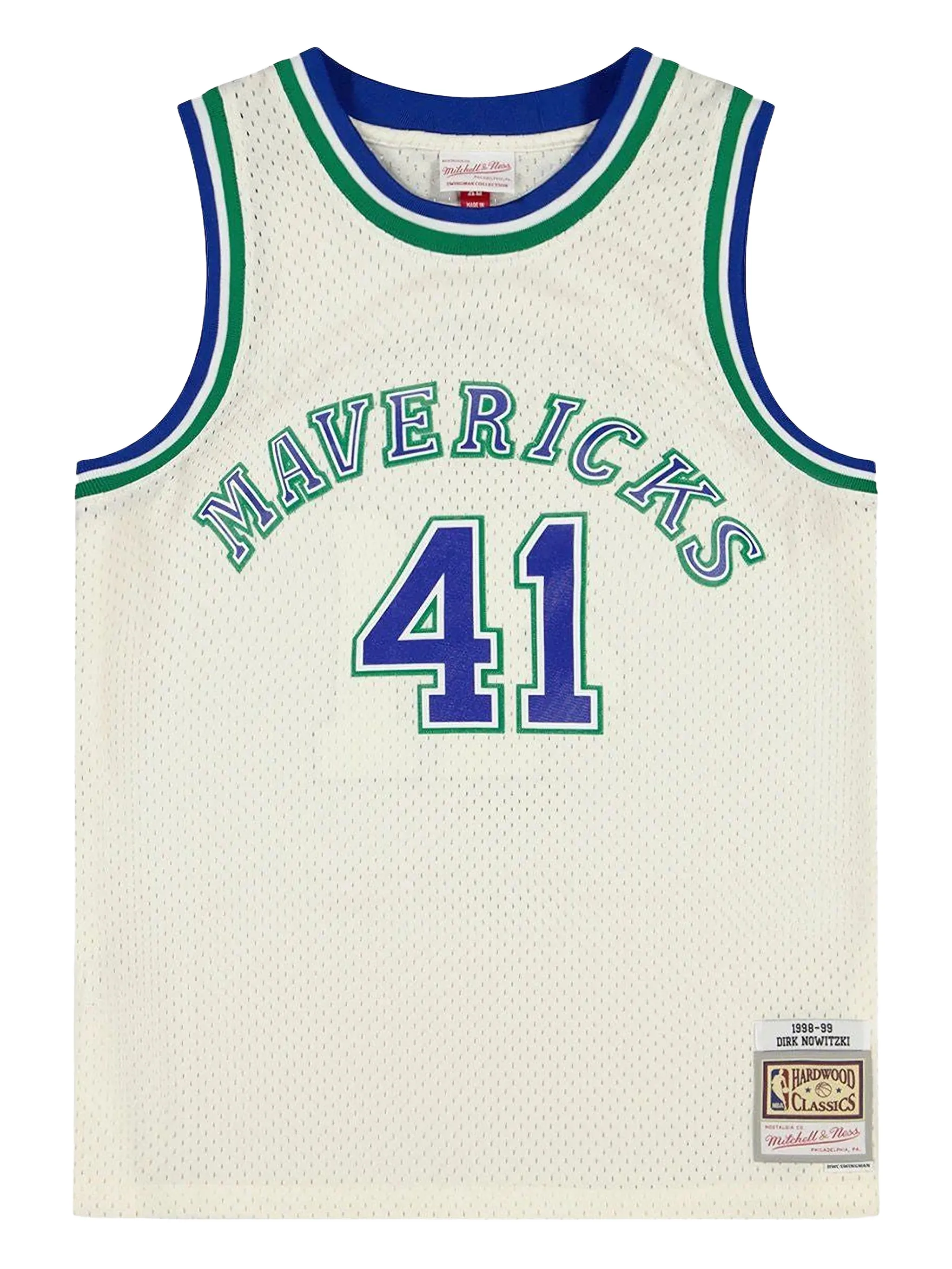 Топ Dirk Nowitzki Dallas Mavericks Mitchell & Ness, белый
Топ Dirk Nowitzki Dallas Mavericks Mitchell & Ness, белый