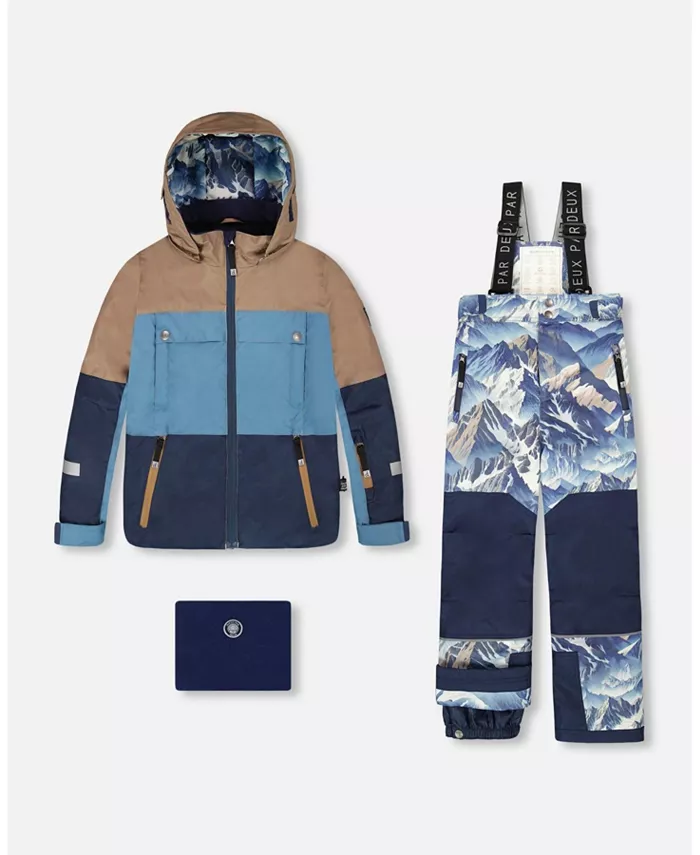 Двухкомпонентный зимний комбинезон Teknik Blue Mountains для больших мальчиков Deux par Deux, синий
Двухкомпонентный зимний комбинезон Teknik Blue Mountains для больших мальчиков Deux par Deux, синий