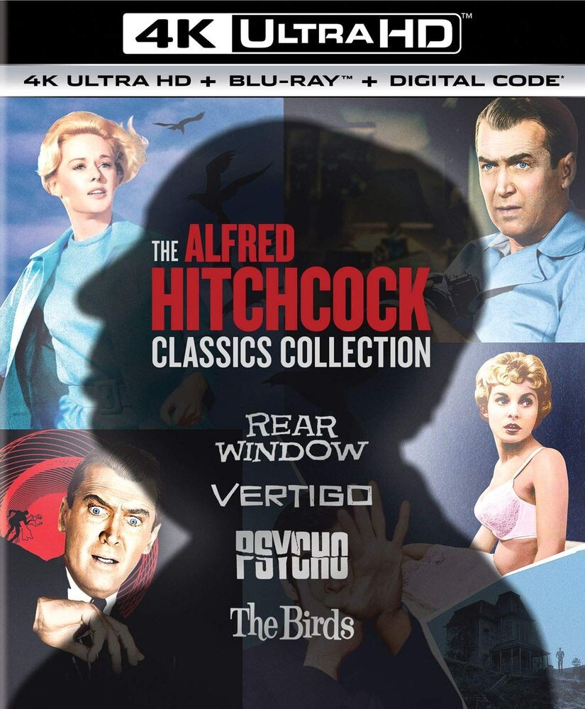 Диск 4K Ultra HD Alfred Hitchcock Classics Collection
Диск 4K Ultra HD Alfred Hitchcock Classics Collection