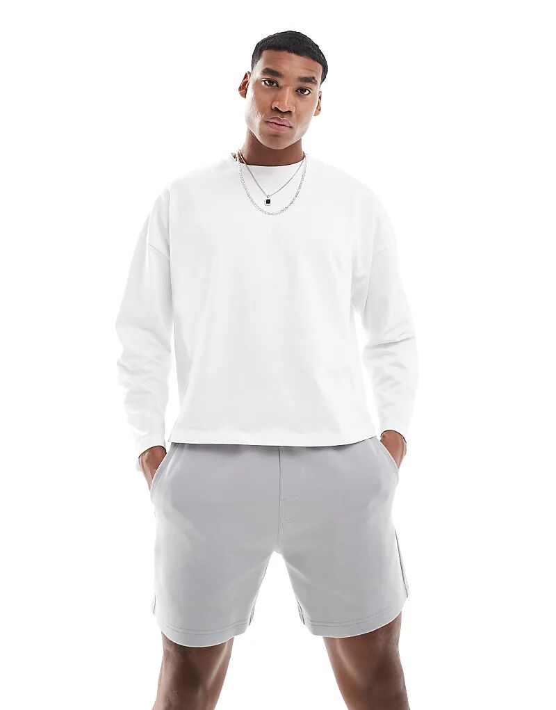 Шорты для спорта серого цвета Hollister
Шорты для спорта серого цвета Hollister